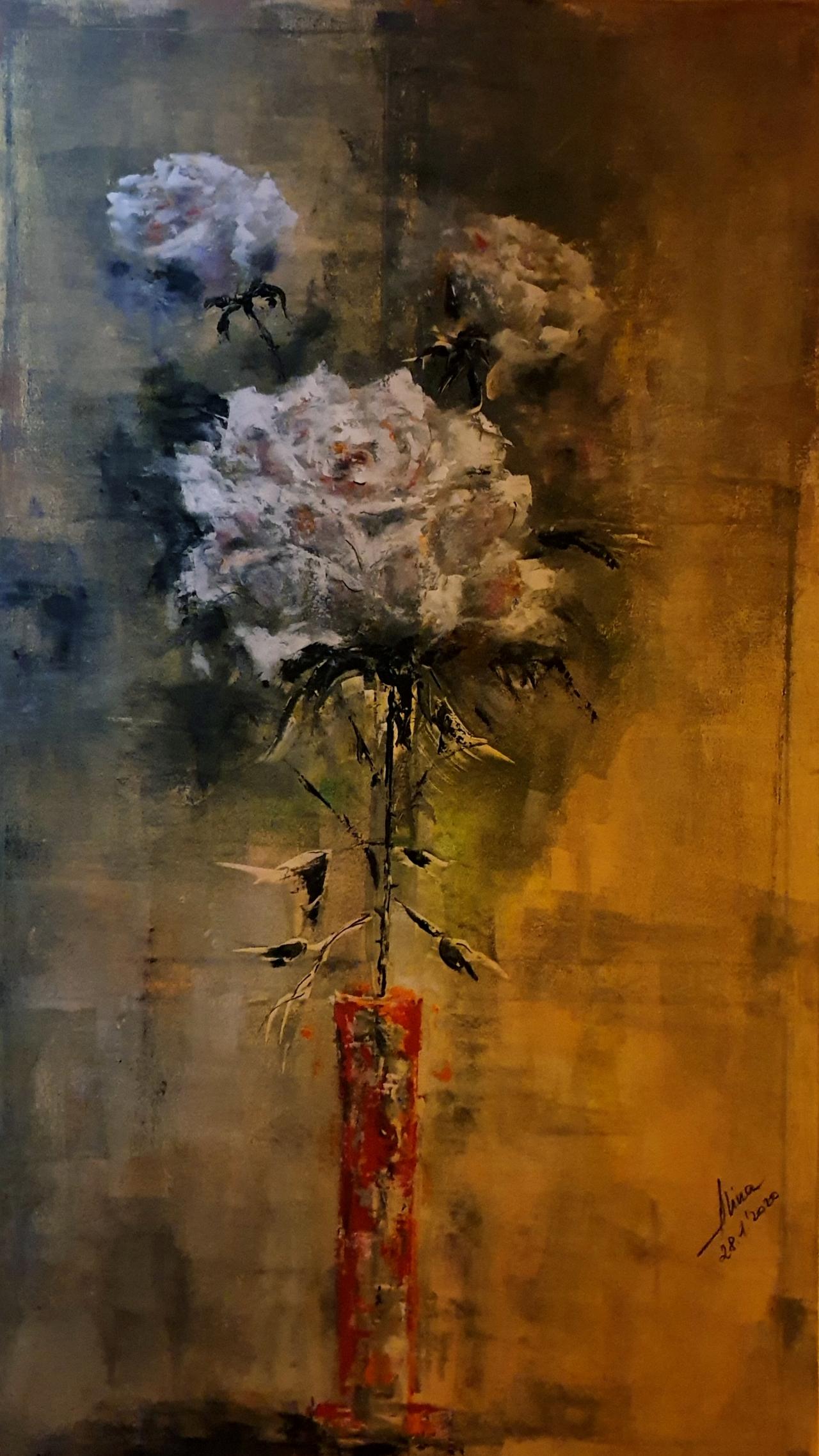 ArteDiAlina.com painting: The Name of the Rose